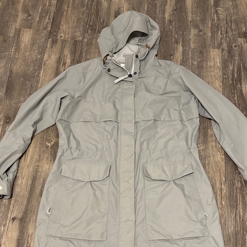 Cooperative Gray Utility Jacket with Hood